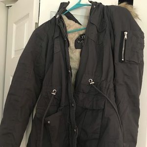 YMI jacket with fur hood